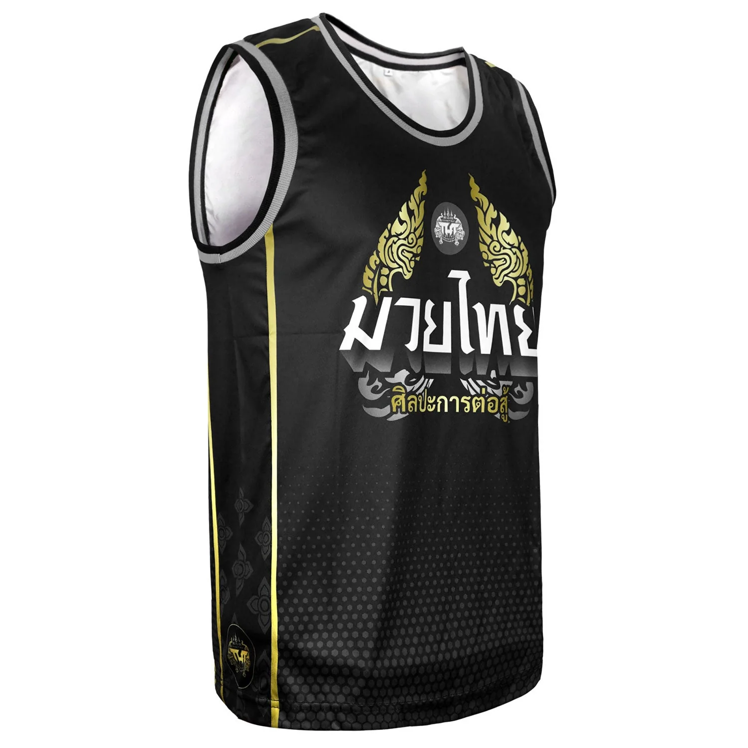TT102 TUFF Tank Top Thai King Of Naga Black - Image 4