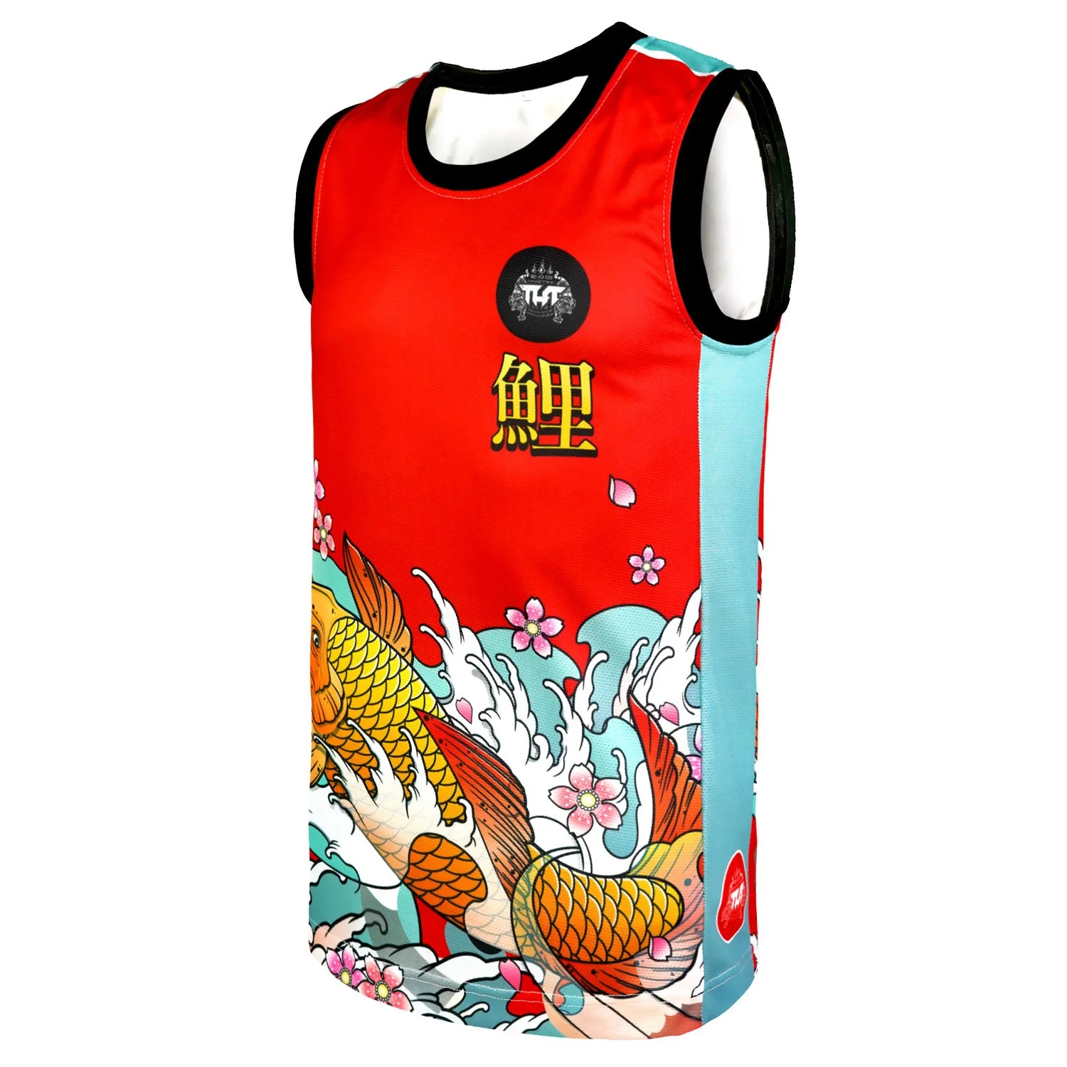 TT109 TUFF Tank Top Japanese Koi Fish - Image 2