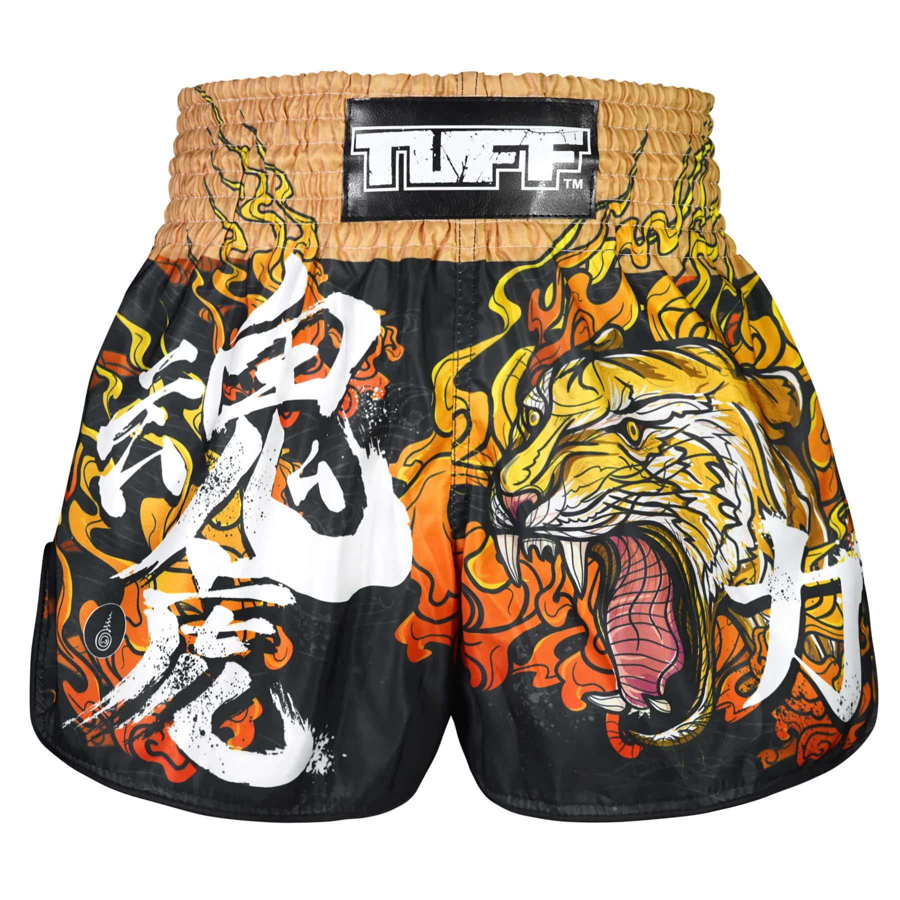 TUFF High-Cut Retro Muaythai Shorts - RMS111 - Tora Mazuka The True Tiger - Image 3