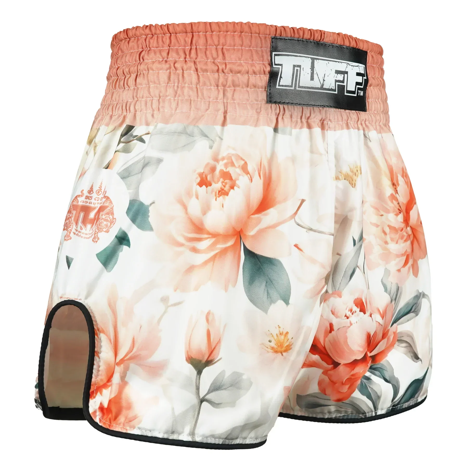 TUFF High-Cut Retro Muaythai Shorts - RMS125 - Tub-Tim Bloom - Image 4