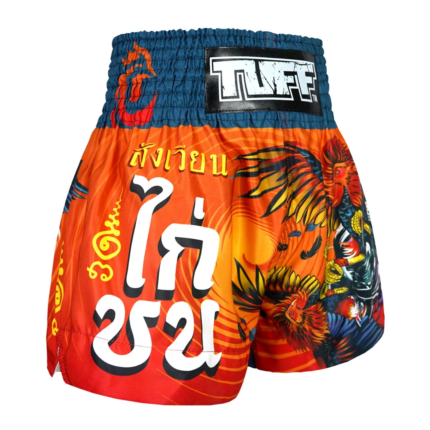 TUFF Muay Thai Shorts - MS676 - Lethwei Rooster - Image 4