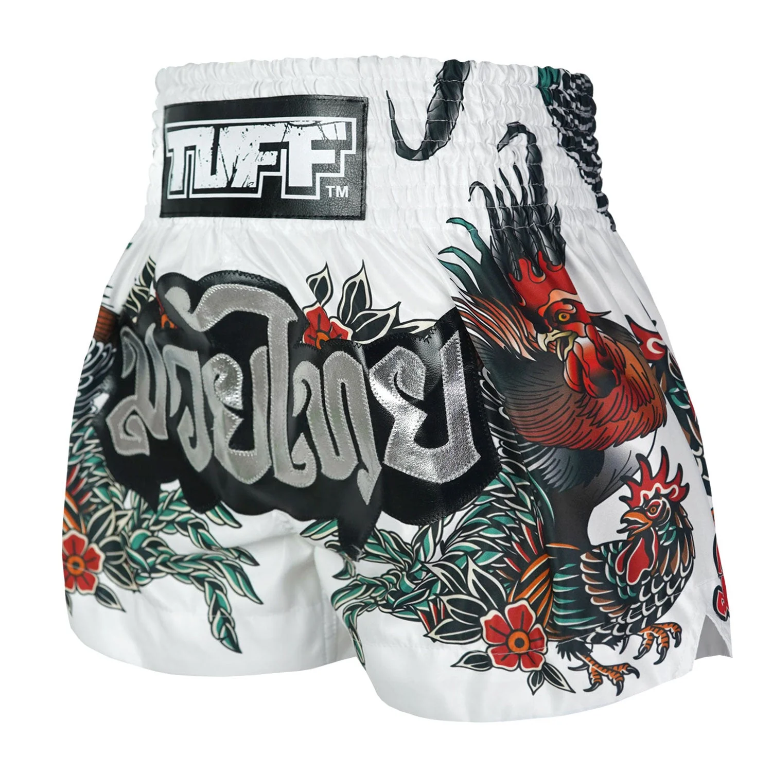 TUFF Muay Thai Shorts - MS677 - Origin of Thai Rooster - Image 2