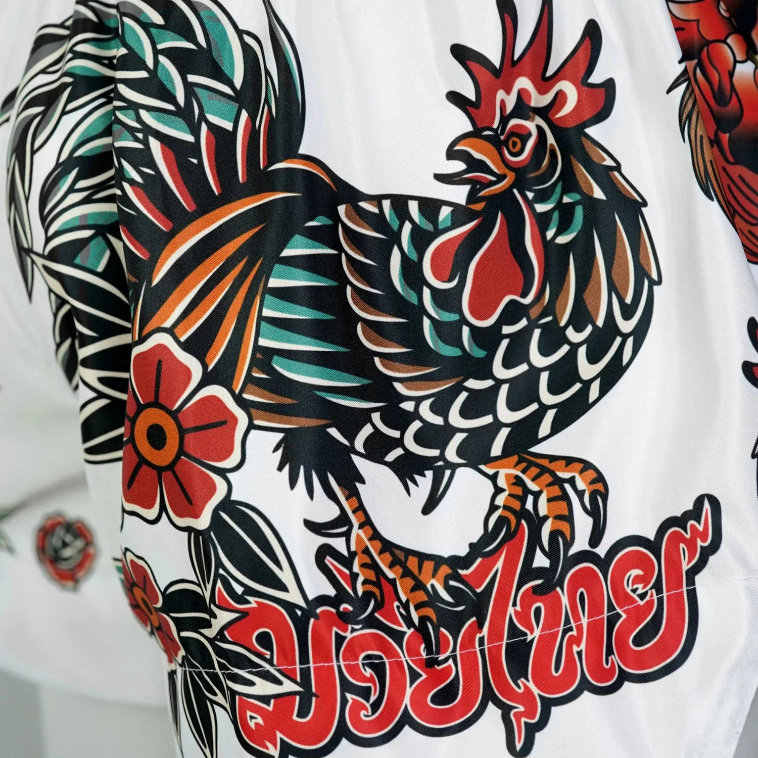 TUFF Muay Thai Shorts - MS677 - Origin of Thai Rooster - Image 5