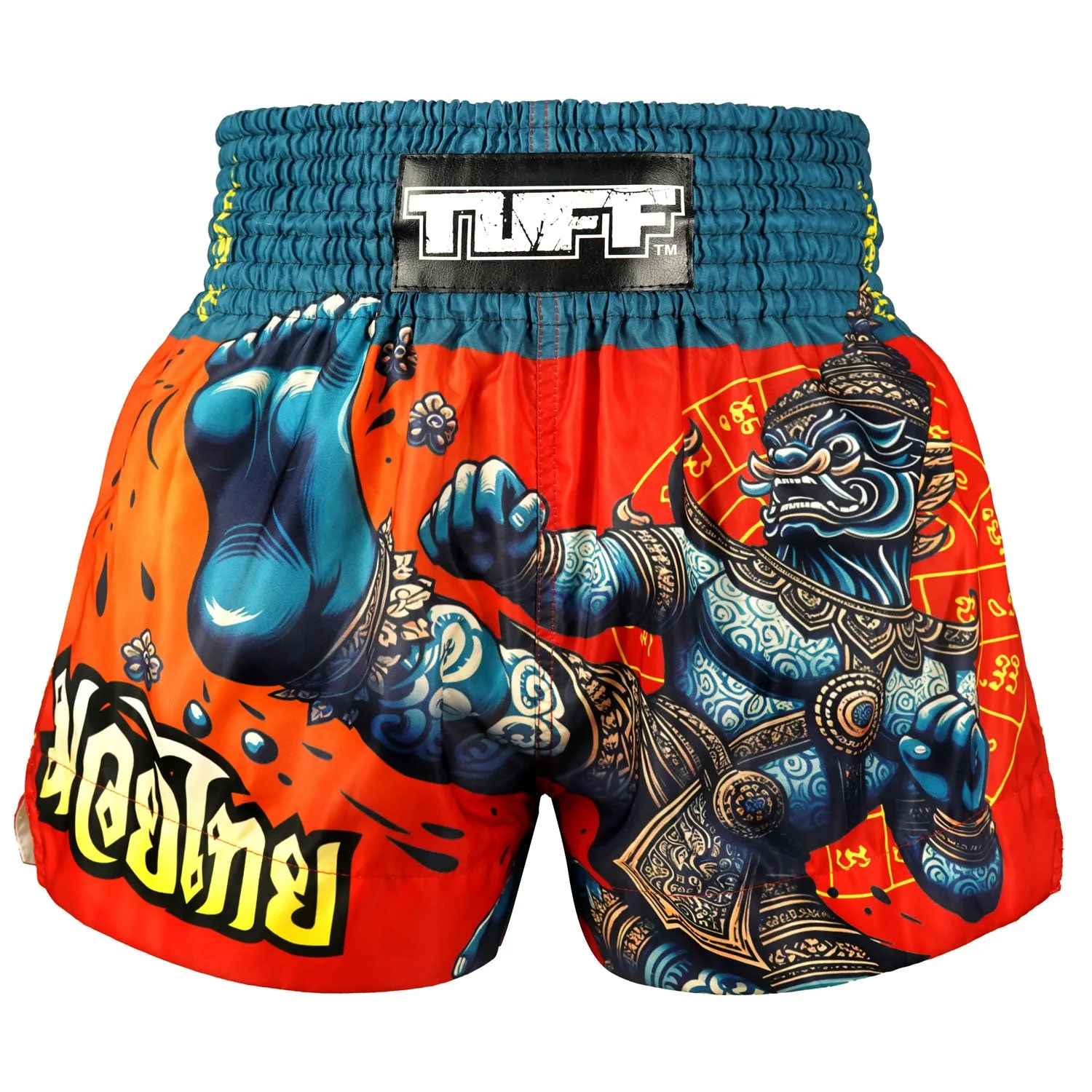 TUFF Muay Thai Shorts - MS687 - The Emerald King - Image 3