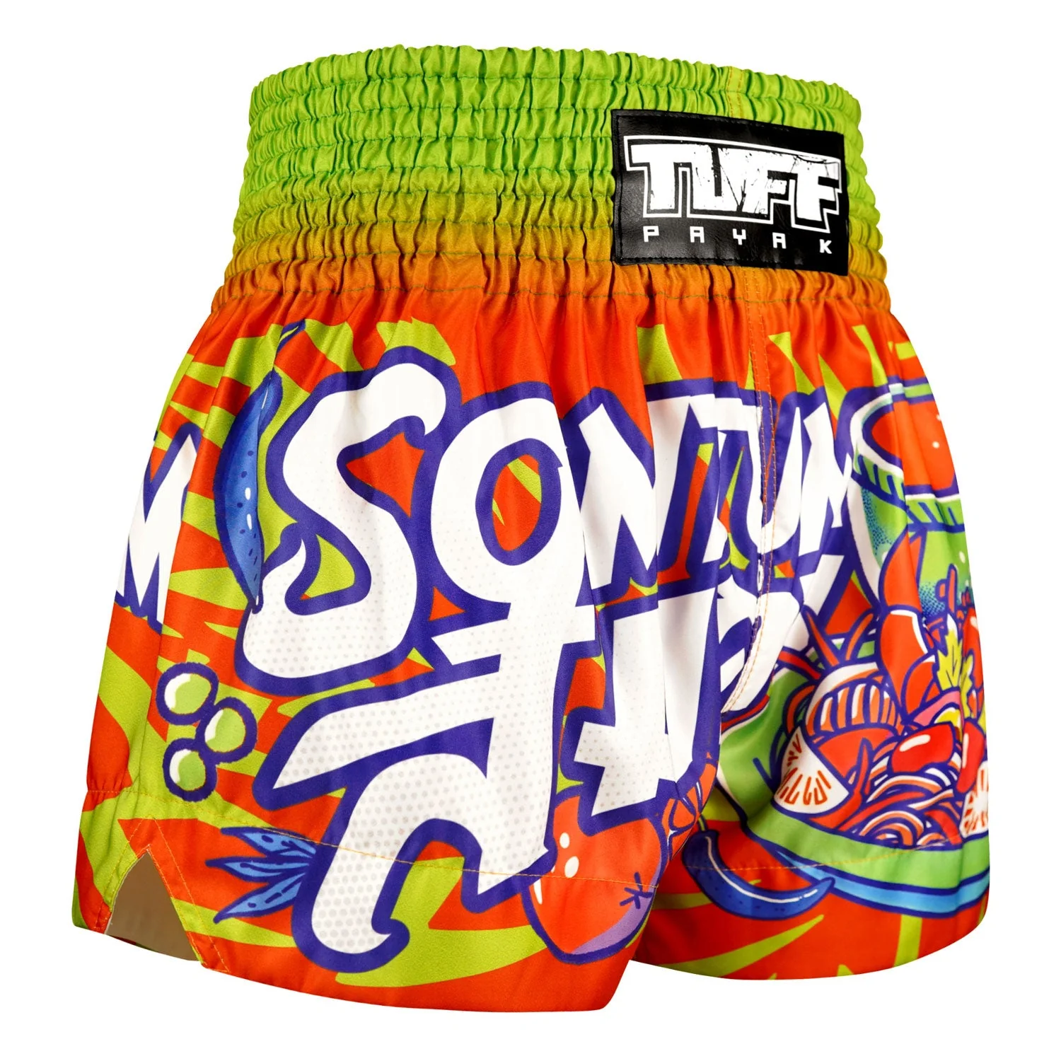 TUFF Payak Muay Thai Shorts - MS001 - Som Tum Smash - Image 4