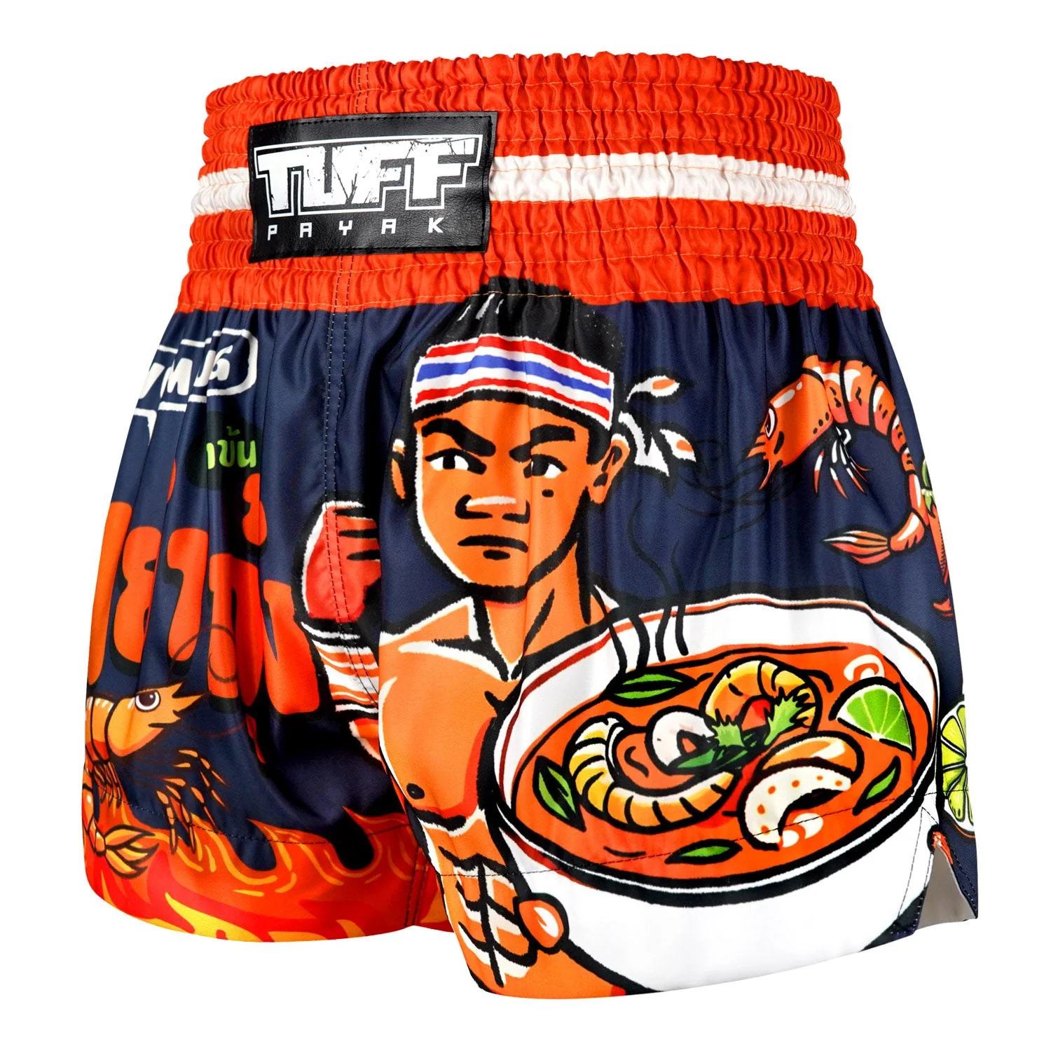 TUFF Payak Muay Thai Shorts - MS002 - Tom Yum Power - Image 2