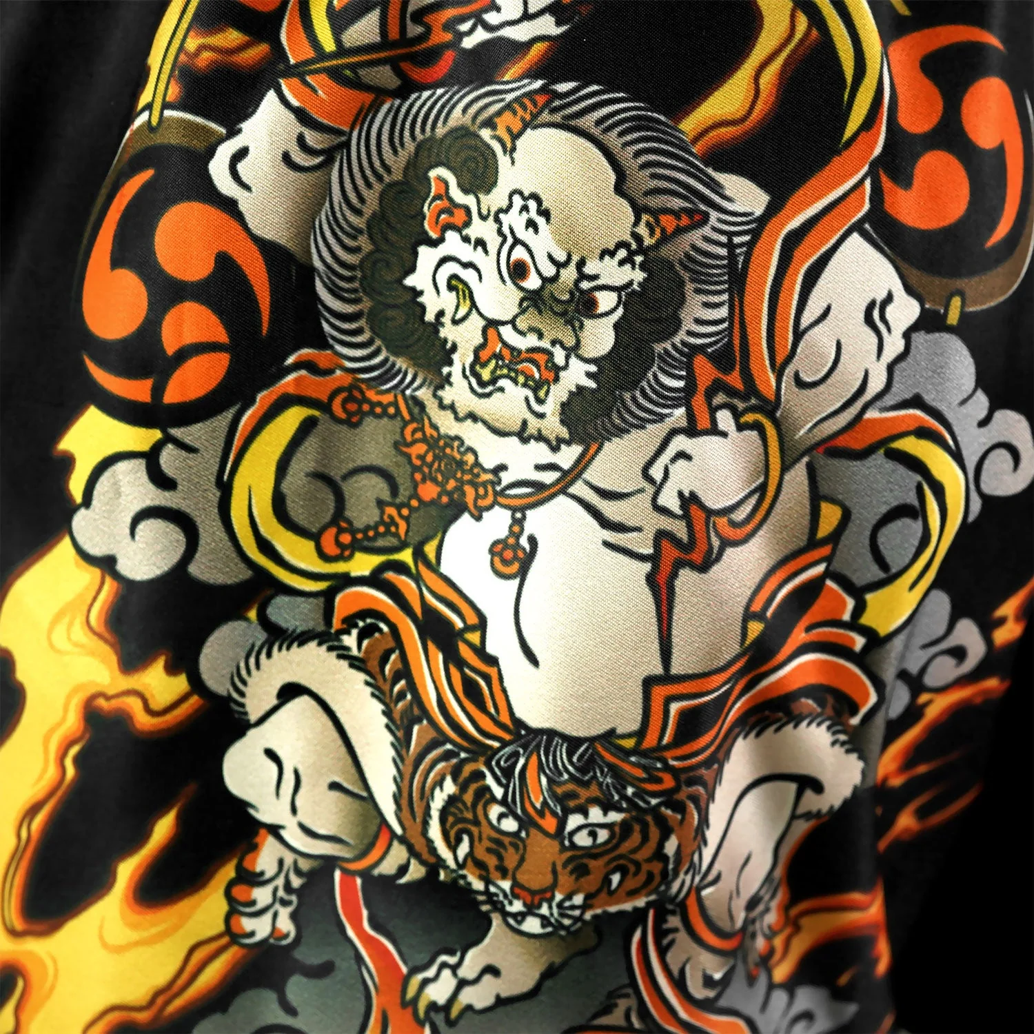 TUFF Payak Muay Thai Shorts - RMS001 - Raijin the Thunder God - Image 5