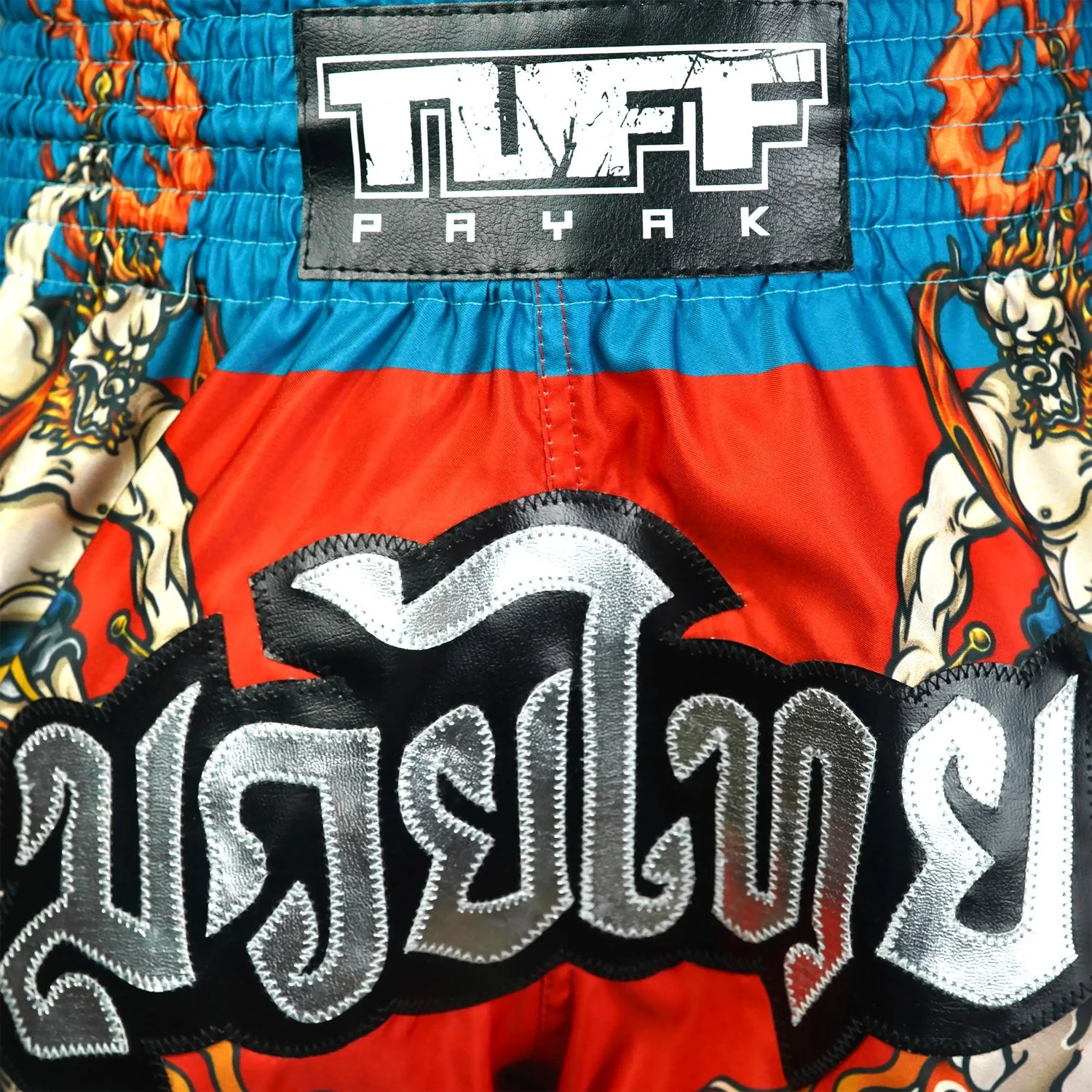 TUFF Payak Muay Thai Shorts - RMS002 - Fuujin the Wind God - Image 5