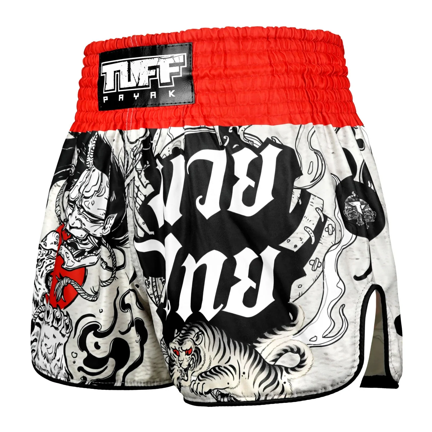 TUFF Payak Muay Thai Shorts - RMS006 - Shadows of the Yokai - Image 2