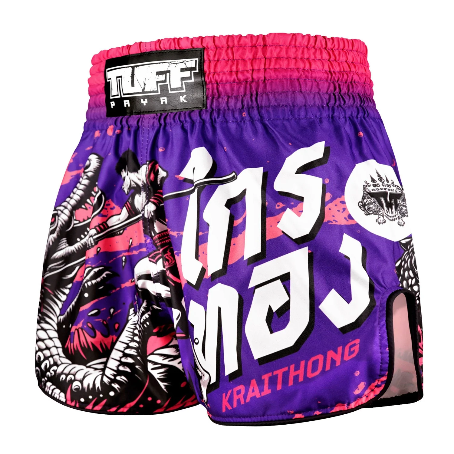 TUFF Payak Muay Thai Shorts - RMS015 - The Krai Thong’s Spear - Image 2