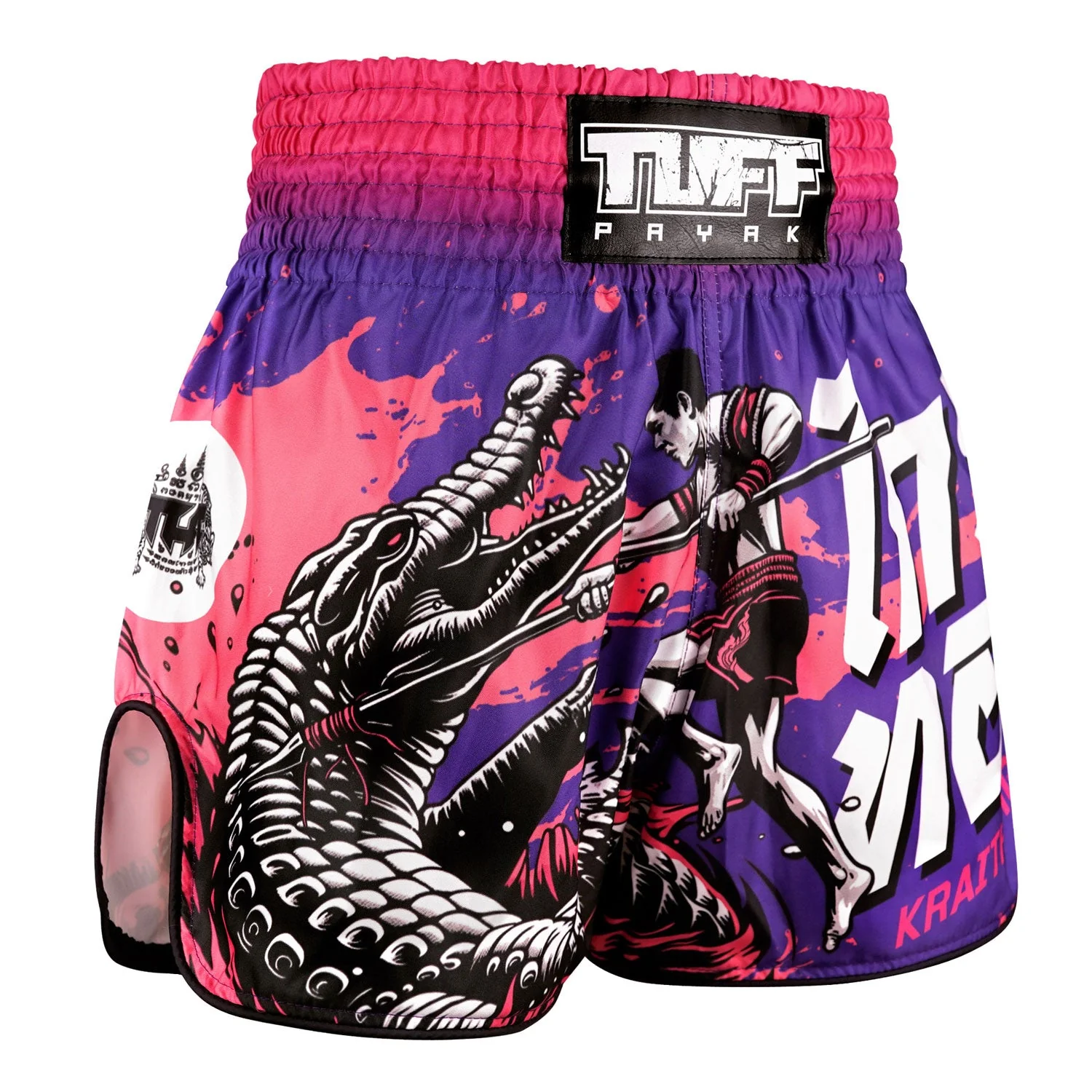 TUFF Payak Muay Thai Shorts - RMS015 - The Krai Thong’s Spear - Image 4