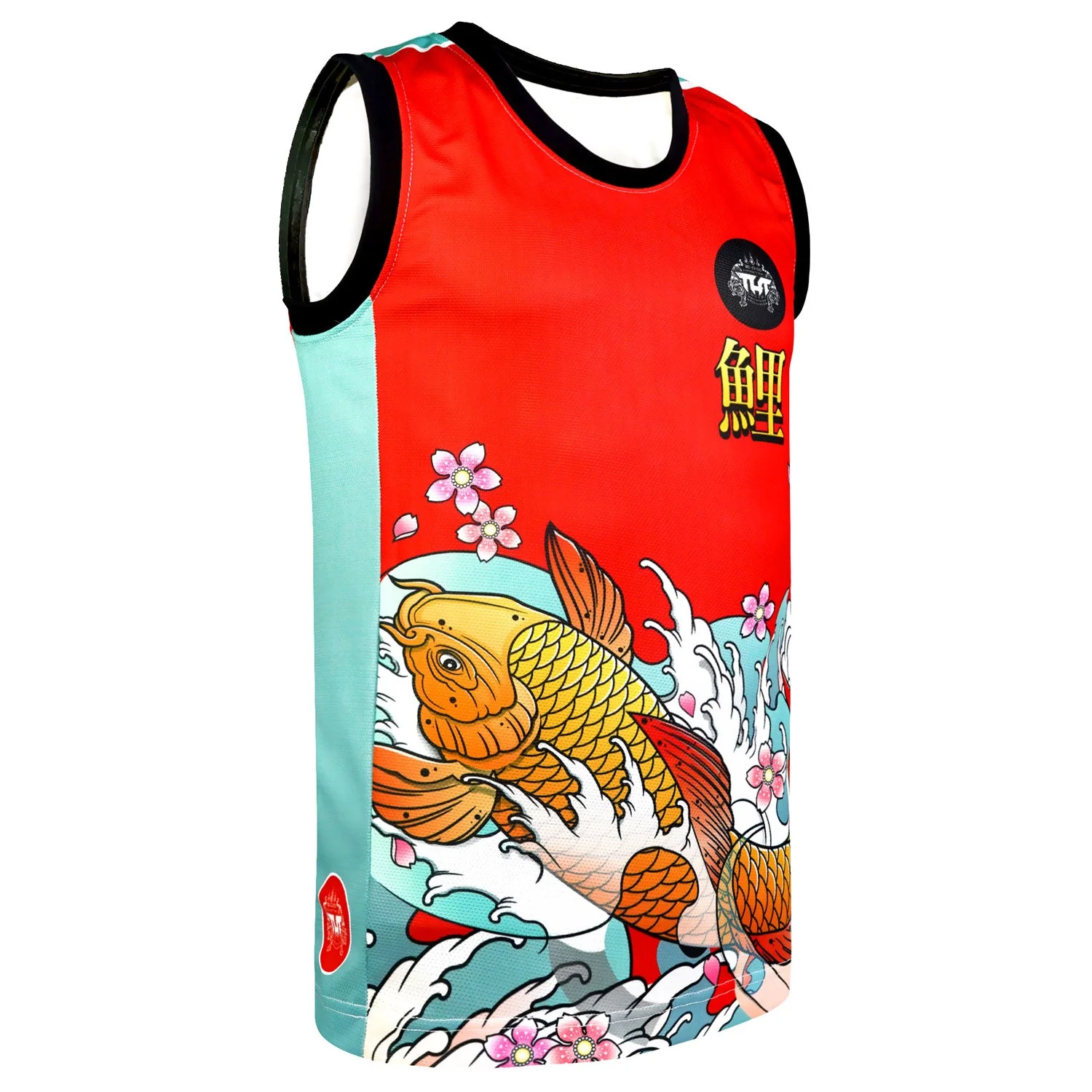 TUFF Tank Top - TT109 - Japanese Koi Fish - Image 4