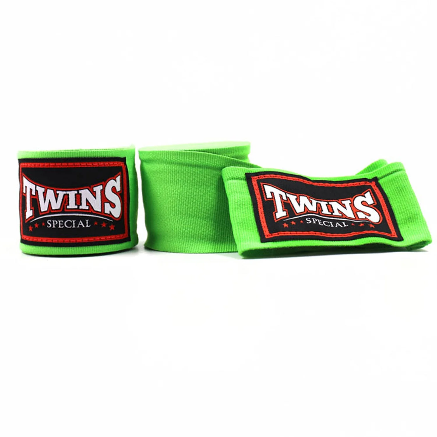 Twins Special CH5 4.5m Elastic Handwraps - Green - Image 2