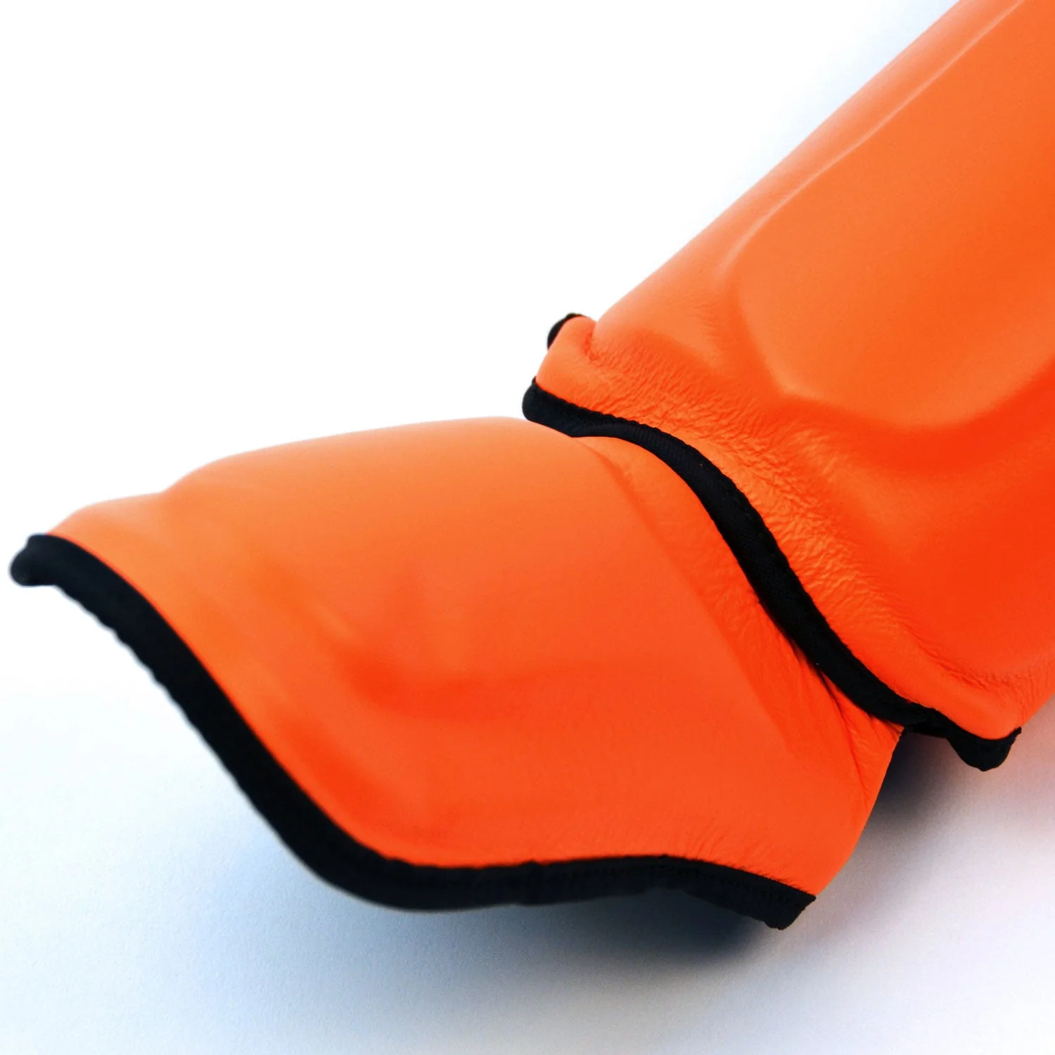 Twins Special SGL10 Leather Shin Pads - Orange - Image 5