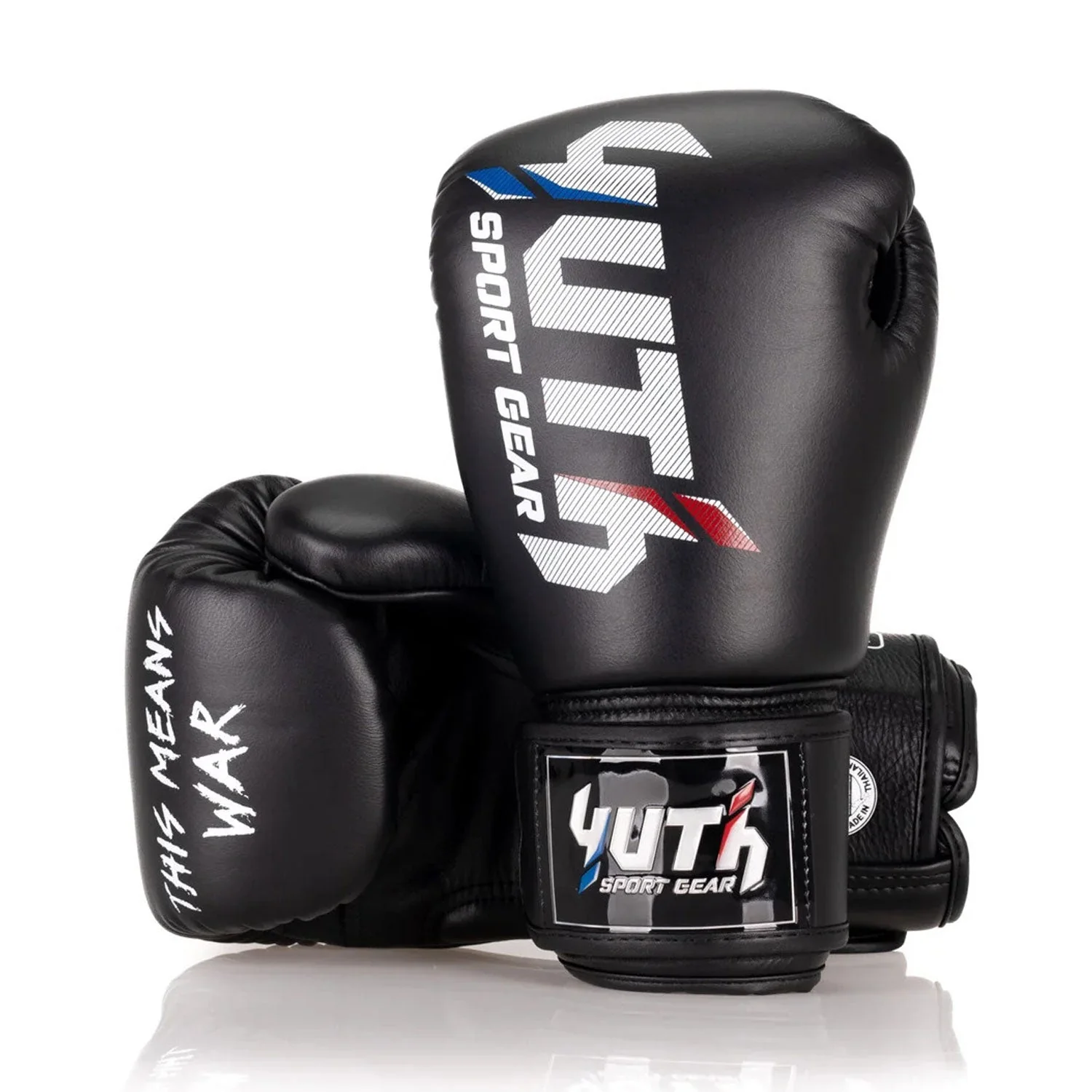 Yuth Boxing Gloves - Sport Line Black - Image 2