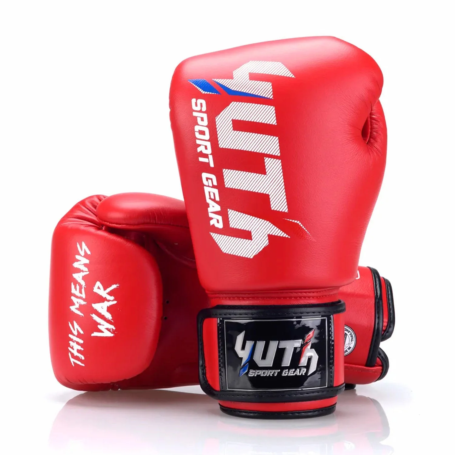 Yuth Boxing Gloves - Sport Line Red - Image 2